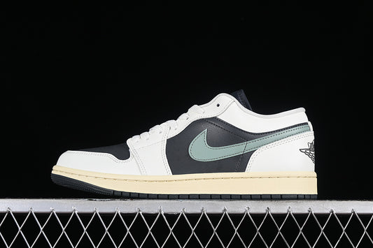 Nike Air Jordan 1 Low Black Anthracite Grey Sail Legend Sneakers