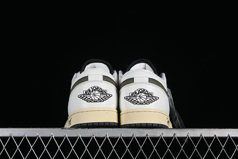 Nike Air Jordan 1 Low Anthracite Black White Sneakers
