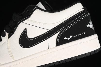 Nike Air Jordan 1 Low Marvel Batman Black White Sneakers