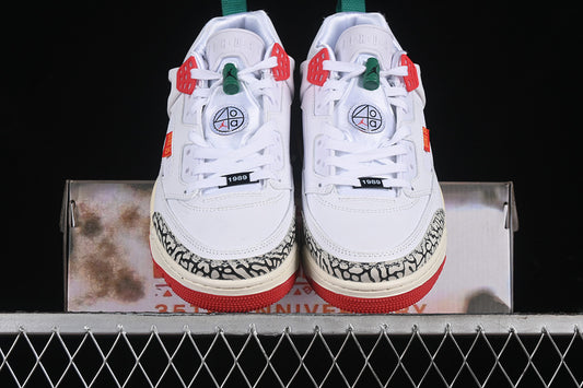 Nike Air Jordan Spizike Low Cement Grey White Sneakers