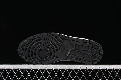 Travis Scott Fragment Design Nike Air Jordan 1 Low OG SP Black White Casual Sports Shoes