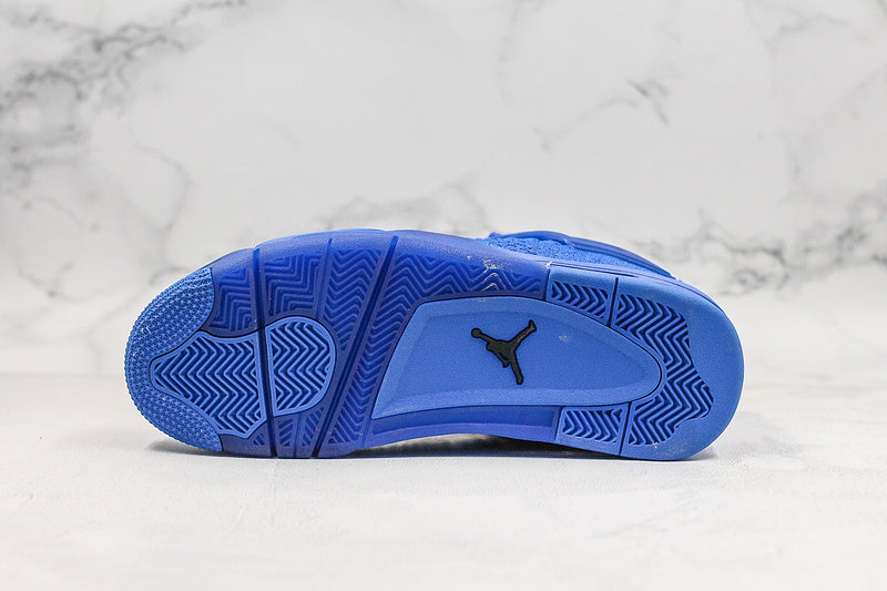 Nike Air Jordan 4 Retro Flyknit Hyper Royal Blue Sneakers