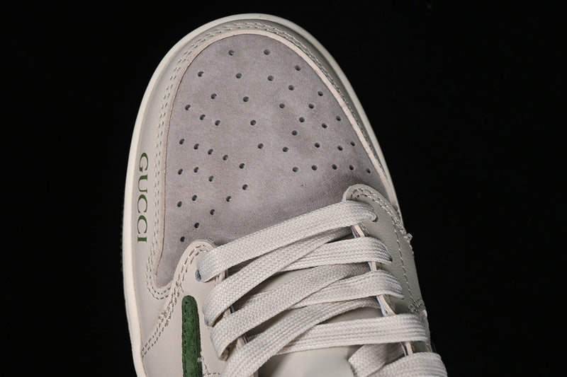 Nike Air Jordan 1 Low OG SP Off-White Travis Scott Fragment Design Green Grey Sneakers