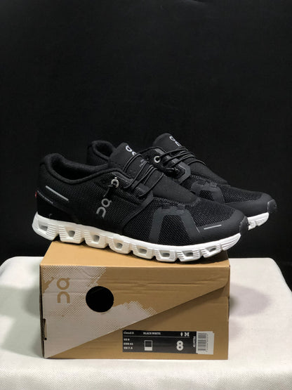 On Running Cloud 5 Lightweight Running Shoes Black/White