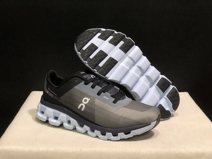On Running Cloudflow 4 Shock-Absorbing And Wear-Resistant Running Shoes Pearl/Black