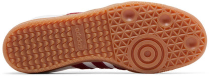Adidas Samba White Core Burgundy IF5660 Shoes
