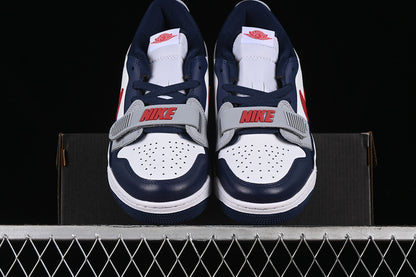 Nike Air Jordan Legacy 312 Low White Varsity Midnight Navy Multicolour Sneakers