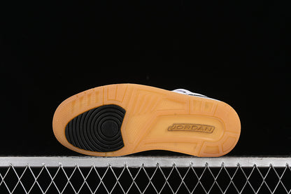 Nike Air Jordan Spizike Low Metallic Gold Black Cement White Sneakers