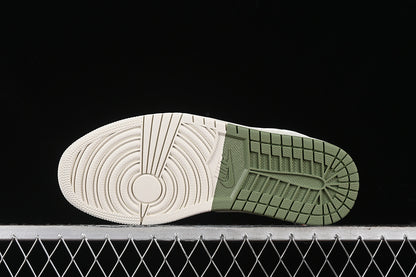 Nike Air Jordan 1 Low Off-White STONE ISLAND White Green Sneakers