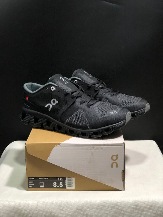 On Running Cloud X Lightweight Running Shoes Black