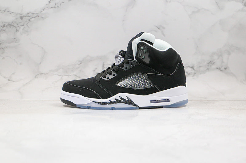 Nike Air Jordan 5 Retro Oreo Moonlight Black White Sneakers