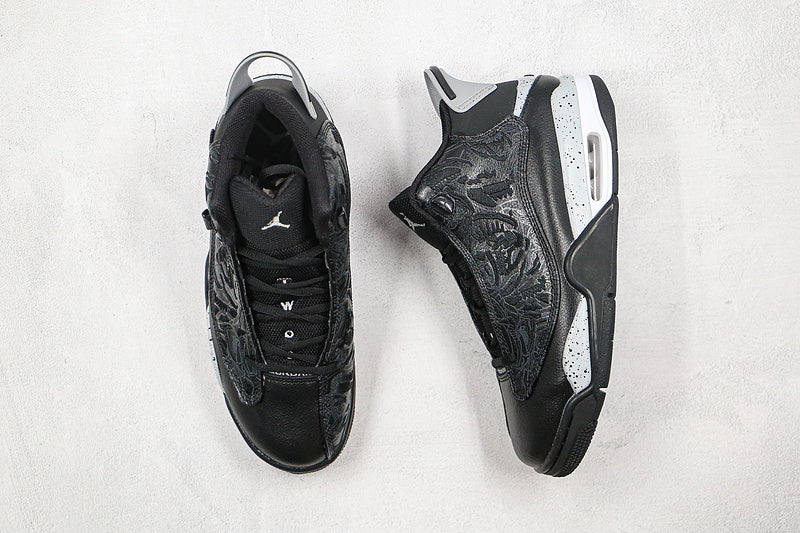 Nike Air Jordan Retro Dub Zero Black Cement Sneakers