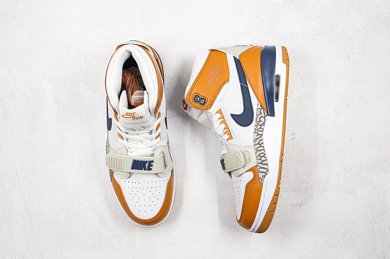 Nike Air Jordan Legacy 312 Just Don Medicine Ball NRG White/Navy/Ginger Sneakers