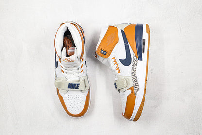 Nike Air Jordan Legacy 312 Just Don Medicine Ball NRG White/Navy/Ginger Sneakers