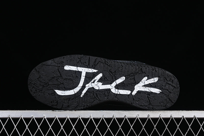 Travis Scott Nike Air Jordan Cut The Check Black Sneakers