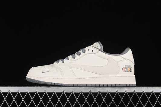 Nike Air Jordan 1 Low Travis Scott Fragment Design Gucci OG SP Off White Grey Sole Sneakers