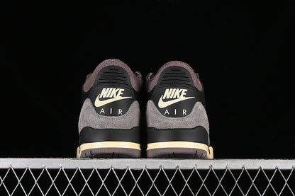 Nike Air Jordan 3 Retro A Ma Maniere Black Flat Pewter Violet Ore Sneakers