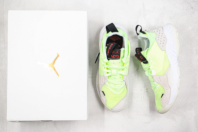 Nike Air Jordan Delta Fluorescent Green Jade Aura Sneakers