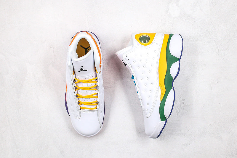 Nike Air Jordan 13 Retro White/Multicolor Sneakers
