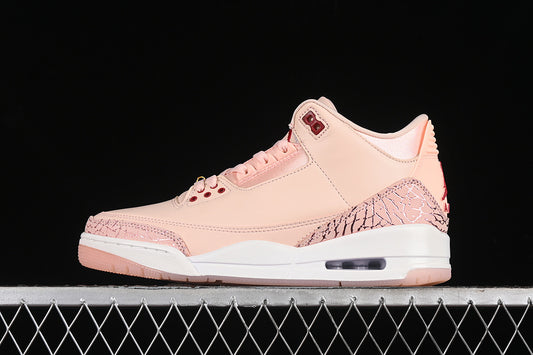 Nike Air Jordan 3 Retro Valentine's Day Pink Sneakers