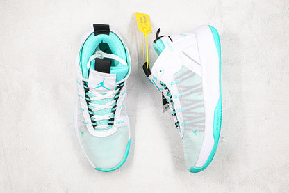 Nike air Jordan Jumpman 2020 White Tiffany Blue Sneakers