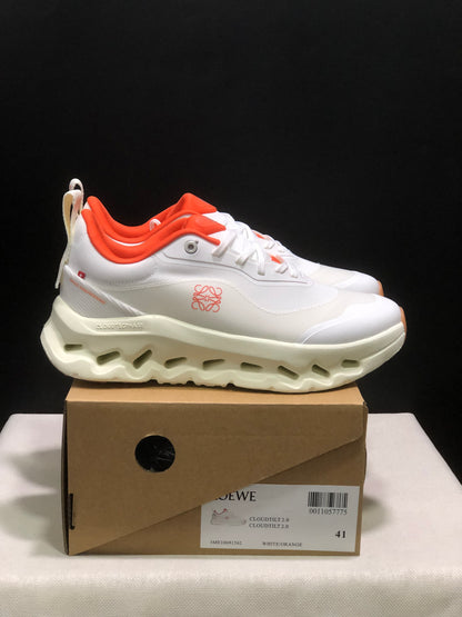 LOEWE x On Running Cloudtilt 2.0 Casual Sports Shoes White/Orange