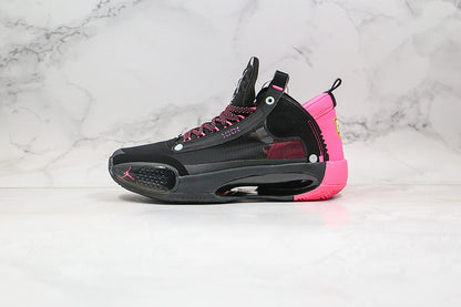 Nike Air Jordan 34 Black Pink Sneakers