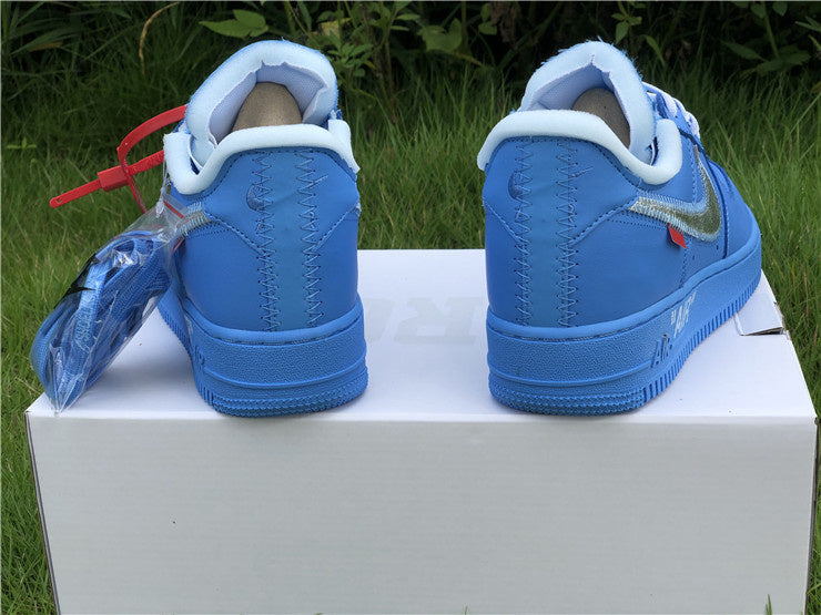 Nike Air Force 1 Low Off-White MCA University Blue Sneakers