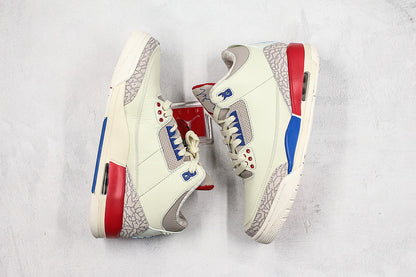 Nike Air Jordan 3 Retro International Flight 2018 White Multicolor Sneakers