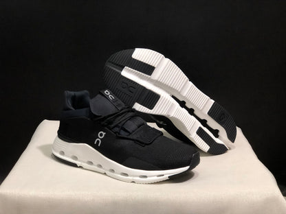 On Running Cloudnova Lightweight Sports Casual Shoes Black