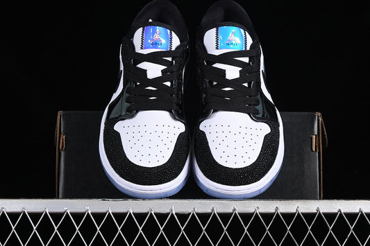 Nike Air Jordan 1 Low Golf NRG Endless Pursuit Pack Black White Blue Sneakers