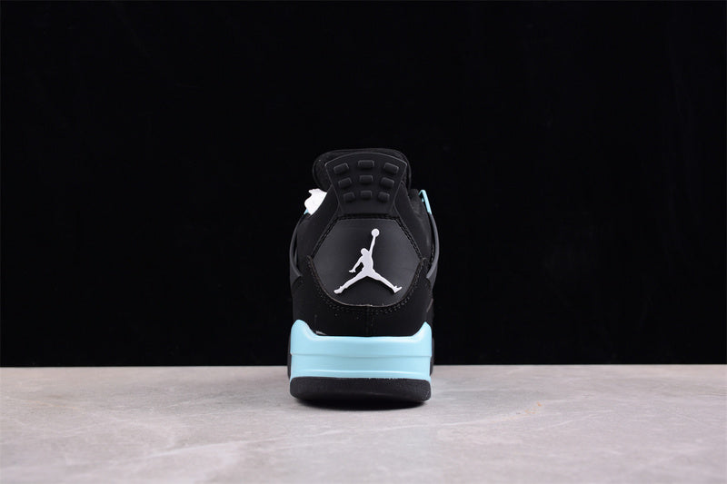 Nike Air Jordan 4 Retro Blue Pink Black Sneakers
