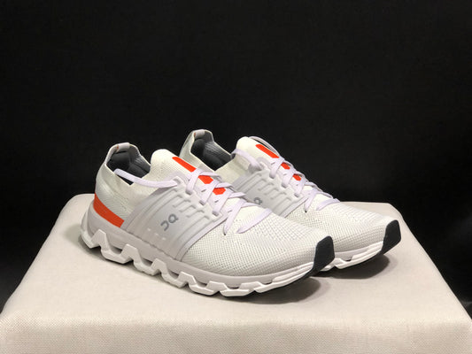 On Running Cloudswift 3 Trendy And Comfortable Running Shoes Ivory/Orange