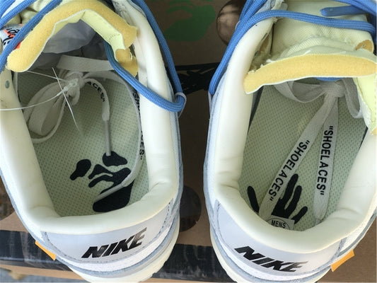 Nike Off-White Dunk Low Lot 05 of 50 Gray Sneakers
