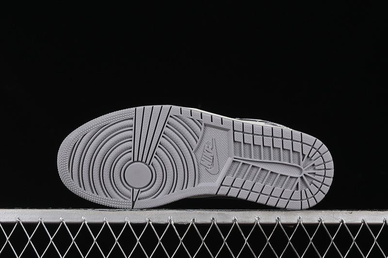 Nike Air Jordan 1 Low White Grey Sneakers