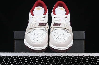 Nike Air Jordan Legacy 312 Low Year Of The Snake White Grey Red Sneakers