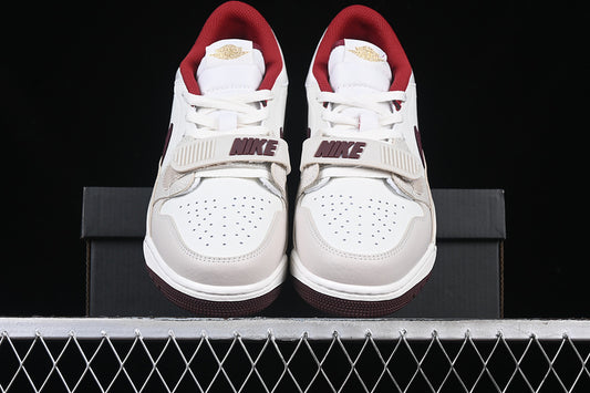 Nike Air Jordan Legacy 312 Low Year Of The Snake White Grey Red Sneakers