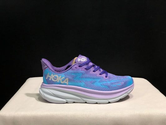 Hoka One One Clifton 9 Running Shoes Athletic Shoes Sneakers Light Purple