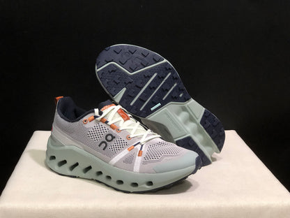 On Running Cloudsurfer Trail Waterproof Comfortable And Breathable Running Shoes Aloe/Mineral