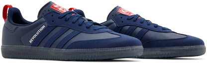 Orchard Skateshop New England Revolution Adidas Samba ADV The Liberty Kit Blue IG7925 Lifestyle Shoes