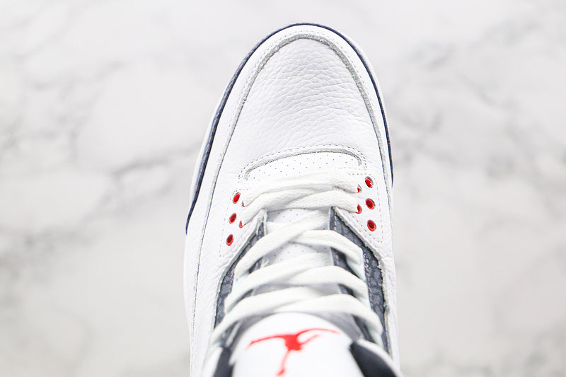Nike Air Jordan 3 Retro SE-T CO JP Fire Red Denim Sneakers