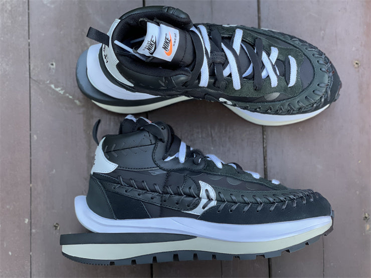 Nike Vaporwaffle Sacai Jean Paul Gaultier Black Sneakers