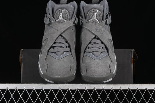 Nike Air Jordan 8 Retro Wolf Grey Sneakers