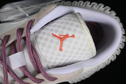 Nike Air Jordan 1 Low Purple sole White Pastel Grey Sneakers