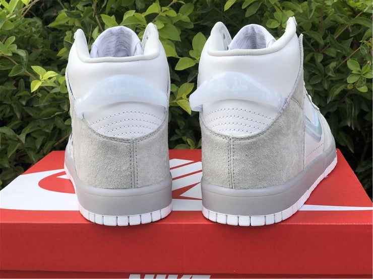 Nike Dunk High Slam Jam White Pure Platinum Sneakers