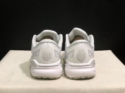 Brooks Adrenaline GTS 23 Shock-absorbing Wear-resistant Low-top Running Shoes White/Silver