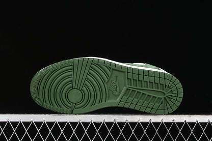 Nike Air Jordan 1 Low LV Travis Scott Fragment Design OG SP Dark Green Grey White Sneakers