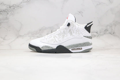 Nike Air Jordan Retro Dub Zero White Cement Sneakers