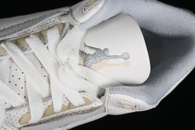 Nike Air Jordan 3 Craft Ivory Grey Mist Cream Sneakers