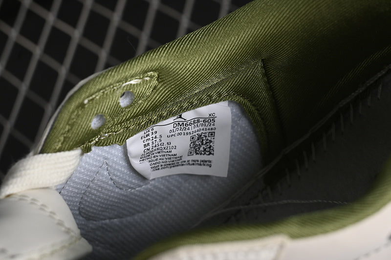 Nike Air Jordan 1 Low DIOR Off-White Travis Scott  Fragment Design White Grass Green Sneakers